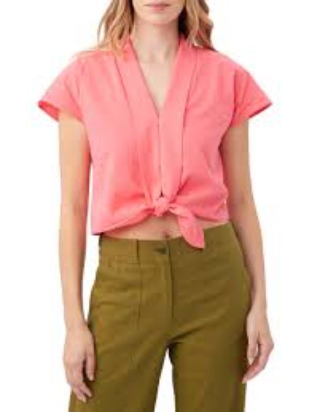 Trina Turk Hot Pink Tallia Top